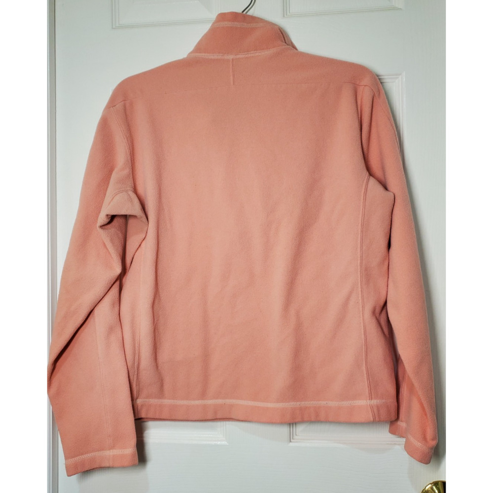 Patagonia Synchilla Women’s M Peach 1/4 Zip Fleece Pullover Lightweight - Picture 10 of 10